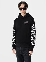 AMIRI BONES STACKED HOODIE - Black