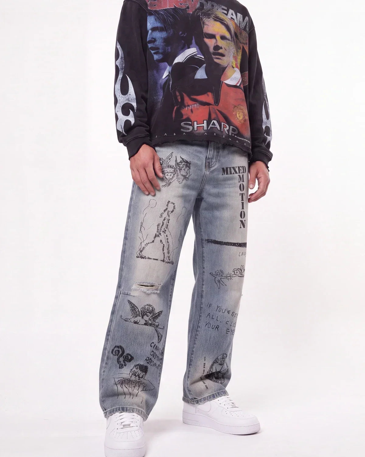 Mixed Emotions Canvas Denim Blue