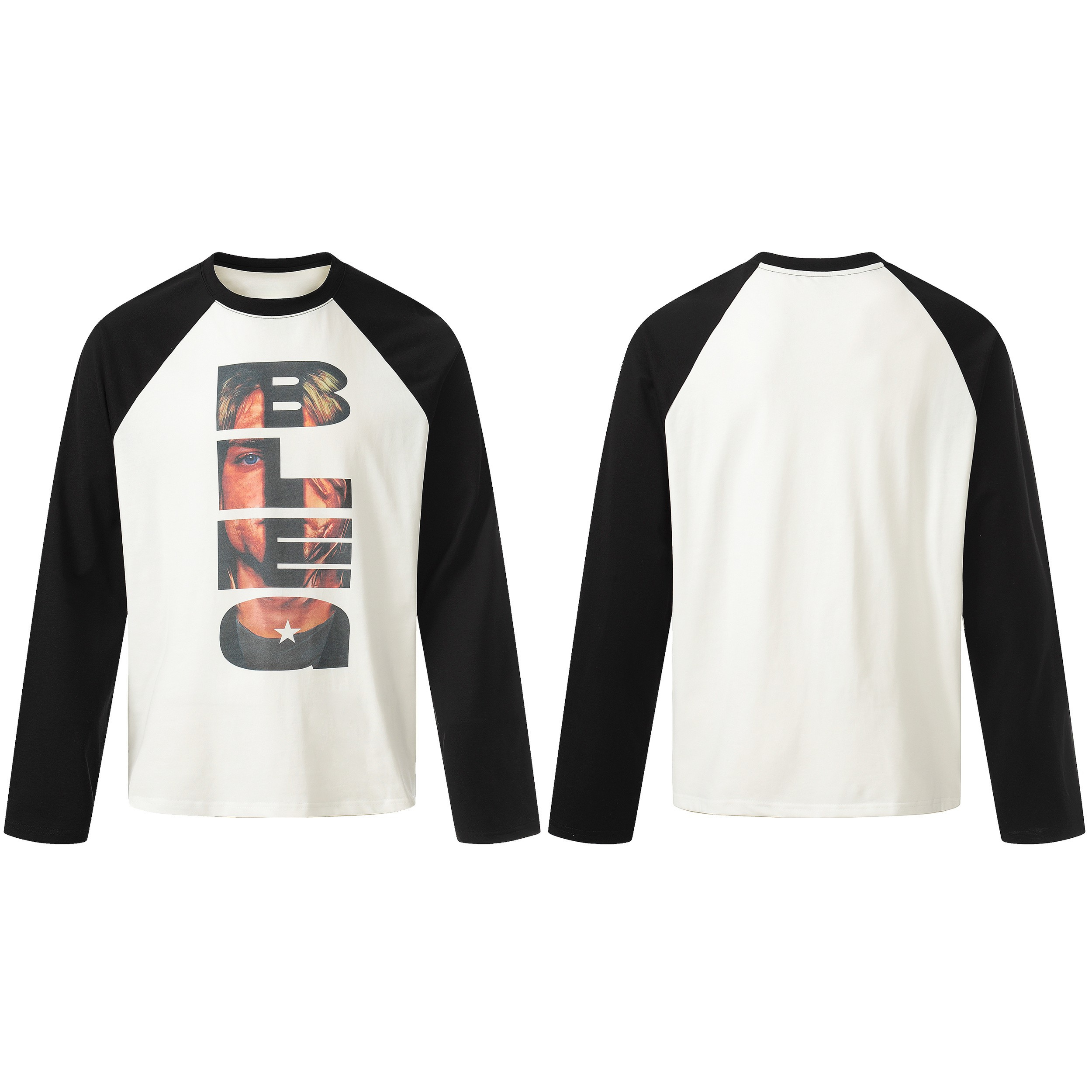 CapCabin Graphic Raglan Long Sleeve Tee